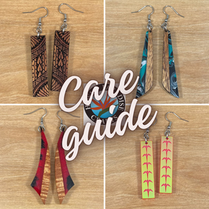 Elegance Preserved: Care Tips for Koa, Acrylic and Resin Earrings