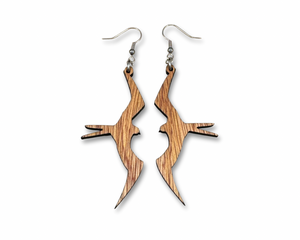 Kamani Iwa Bird Earrings