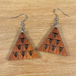 Load image into Gallery viewer, Koa Mauna Earrings
