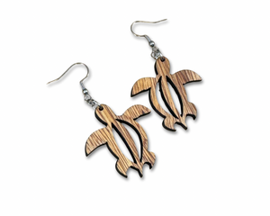 Kamani Honu Earrings (medium)