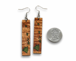 Load image into Gallery viewer, Handmade Koa and Resin Earrings
