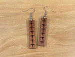 Load image into Gallery viewer, Koa Iwa Earrings (short)
