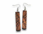 Load image into Gallery viewer, Kamani Engraved Earrings (short)
