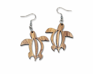 Kamani Honu Earrings (medium)