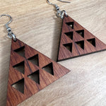 Load image into Gallery viewer, Koa Mauna Earrings
