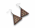 Load image into Gallery viewer, Engraved Kamani Mauna Earrings
