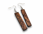 Load image into Gallery viewer, Kamani Engraved Earrings (short)
