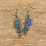 Load image into Gallery viewer, Acrylic Lightning Bolt Earrings
