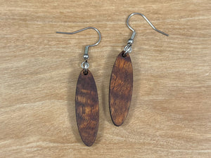 Koa Wood Earrings