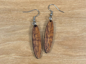 Koa Wood Earrings