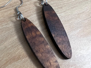 Koa Wood Earrings