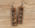 Load image into Gallery viewer, Koa Nalu Earrings
