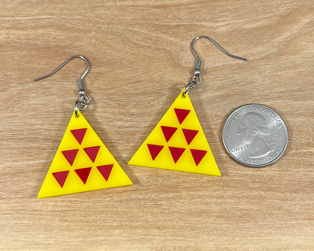 Acrylic Mauna Earrings