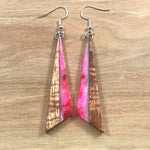 Load image into Gallery viewer, Handmade Koa and Resin Earrings
