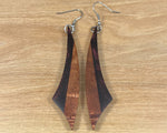 Load image into Gallery viewer, Handmade Koa and Resin Earrings
