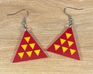 Acrylic Mauna Earrings