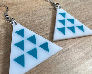 Acrylic Mauna Earrings