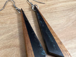 Load image into Gallery viewer, Handmade Koa and Resin Earrings
