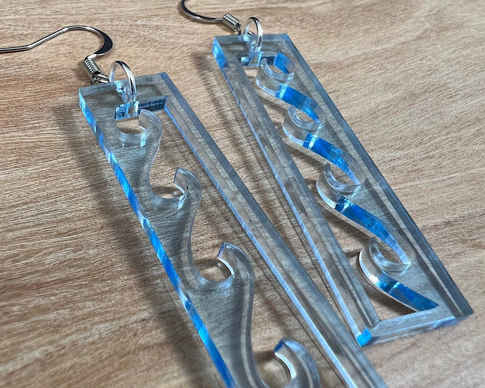 Acrylic Nalu Earrings