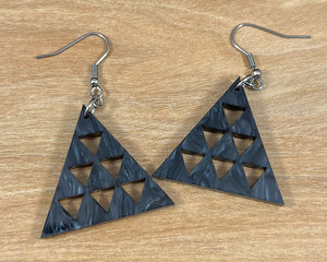 Acrylic Mauna Earrings