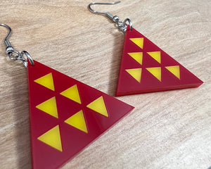 Acrylic Mauna Earrings