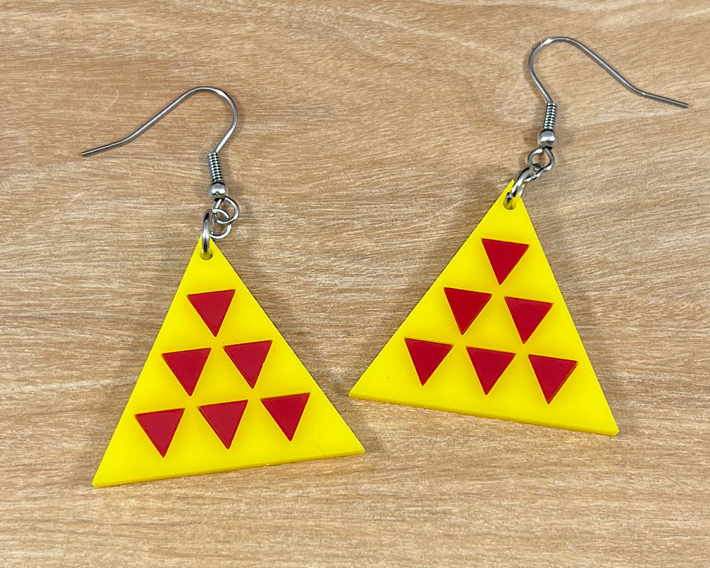 Acrylic Mauna Earrings