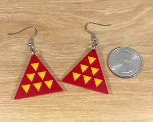 Acrylic Mauna Earrings