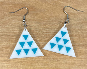 Acrylic Mauna Earrings