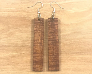 Koa Wood Earrings