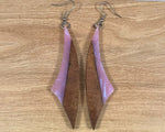 Load image into Gallery viewer, Handmade Koa and Resin Earrings
