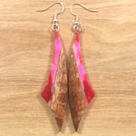 Load image into Gallery viewer, Handmade Koa and Resin Earrings
